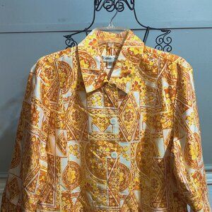 Coldwater Creek Flower Jacket